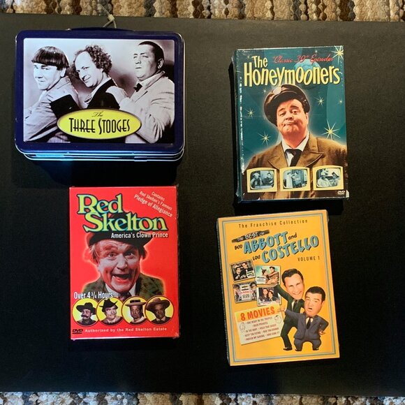 Other - CLASSIC COMEDY DVD'S, ABBOTT&COSTELLO, THE HONEYMOONERS, RED SKELTON, 3 STOOGES